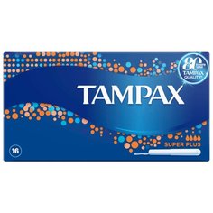 TAMPAX тампоны Super Plus 16 шт.