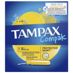 TAMPAX тампоны Compak Regular 8 шт.