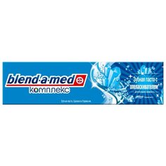 Зубная паста Blend-a-med Комплекс с ополаскивателем Длительная свежесть, свежая мята, 100 мл