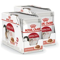 Корм для кошек Royal Canin Instinctive для профилактики МКБ 24шт. х 85 г (кусочки в соусе)