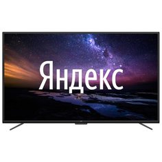 Телевизор Leff 50U510S 50" (2020) на платформе Яндекса черный