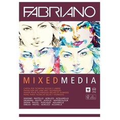 Альбом для рисования Fabriano Mixed Media 42 х 29.7 см (A3), 250 г/м², 40 л.