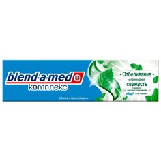 Зубная паста Blend-a-med Комплекс Отбеливание + Природная свежесть, мята и эвкалипт, 100 мл
