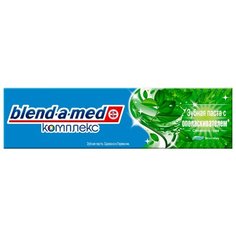 Зубная паста Blend-a-med Комплекс с ополаскивателем Свежесть трав, мята и чебрец, 100 мл