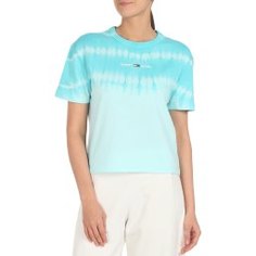 Футболка TOMMY JEANS DW0DW08541 голубой