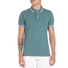Футболка TOMMY HILFIGER MW0MW10768 бирюзовый