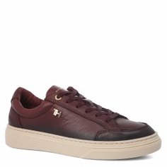 Кеды TOMMY HILFIGER FW0FW05296 темно-бордовый