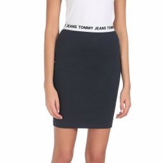 Юбка TOMMY JEANS DW0DW08607 темно-синий