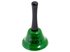 Колокольчик Эврика Хочу Чаю Green 94567