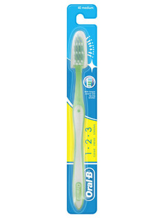 Щетка Oral-B 1 2 3-Effect Fresh Strong Medium 3014260808105