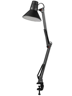 Настольная лампа Эра E27 40W Black N-121 ERA