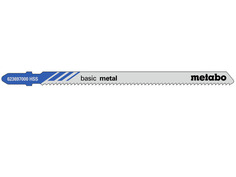 Пилка Metabo T318B HSS по стали/цветному металлу 5шт 623697000