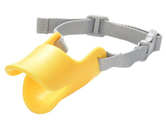 Силиконовый намордник ZDK Размер M Yellow Sil_0015