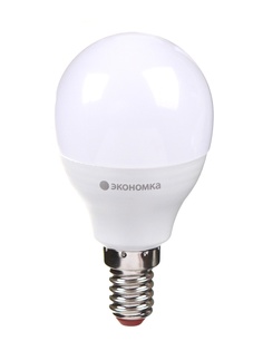 Лампочка Экономка Шарик GL45 E14 11W 230V 3000K 935Lm EcoLED11wGL45E1430