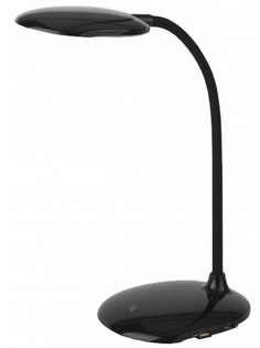 Настольная лампа ЭРА NLED-457-6W-BK, 6 Вт ERA