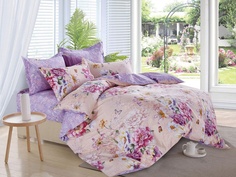 Постельное белье Cleo Satin Lux 15/478-SL Комплект 1.5 спальный Сатин