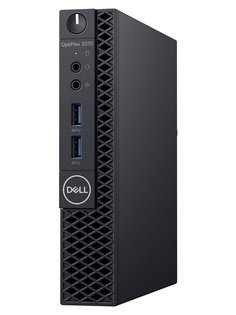 Настольный компьютер Dell Optiplex 3070 3070-1922 (Intel Pentium G5420T 3.2GHz/4096Mb/128Gb SSD/Intel HD Graphics/Wi-Fi/Bluetooth/Linux Ubuntu)