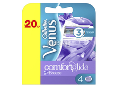 Сменные кассеты Gillette Venus ComfortGlide Breeze 4шт 7702018886401