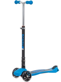 Самокат Novatrack RainBow Start Folding 120F.NRAINBOW.BL20