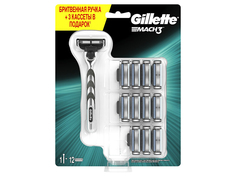 Бритва Gillette Mach3, 9+3 шт