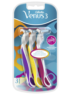 Бритва Gillette Simply Venus 3 Plus 3шт 7702018069927