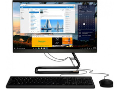 Моноблок Lenovo IdeaCentre 22ADA05 F0EX0014RK (AMD Ryzen 5 3500U 2.1Ghz/8192Mb/1000Gb + 256Gb SSD/AMD Radeon Vega 8/Wi-Fi/Bluetooth/Cam/21.5/1920x1080/No OS)