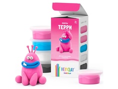 Набор для лепки Hey Clay Легкий пластилин Залипаки Терри 5 банок