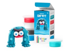 Набор для лепки Hey Clay Легкий пластилин Залипаки Бигфут 5 банок