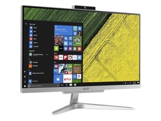 Моноблок Acer Aspire C22-320 Silver DQ.BBHER.005 (AMD A9-9425 3.1 GHz/4096Mb/256Gb SSD/AMD Radeon R5/Wi-Fi/Bluetooth/21.5/1920x1080/Windows 10 Home 64-bit)