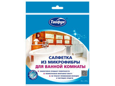 Салфетка из микрофибры для ванной комнаты Тайфун 33x35cm 391770 Taifun