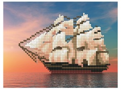 Набор для творчества Molly Картина мозаикой Утренний пейзаж 15x20cm KM0721