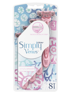 Бритва Venus Simply 3 8шт Gillette