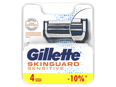 Сменные кассеты Gillette Skinguard Sensitive 4шт 7702018488261