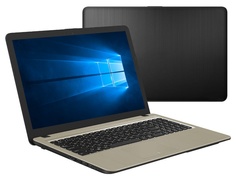 Ноутбук ASUS VivoBook A540BA-DM687T Black 90NB0IY1-M09600 (AMD A9-9425 3.1 GHz/8192Mb/1000Gb + 128Gb SSD/AMD Radeon R5/Wi-Fi/Bluetooth/Cam/15.6/1920x1080/Windows 10 Home 64-bit)