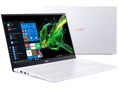 Ноутбук Acer Swift 5 SF514-54T-70R2 White NX.HLHER.002 (Intel Core i7-1065G7 1.3 GHz/16384Mb/1024 SSD/Intel HD Graphics/Wi-Fi/Bluetooth/Cam/14.0/1920x1080/Touchscreen/Windows 10 Home 64-bit)