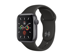 Умные часы APPLE Watch Series 5 40mm Space Grey Aluminium with Black Sport Band MWV82RU/A Выгодный набор + серт. 200Р!!!