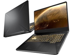 Ноутбук ASUS FX705DT-H7192 Black 90NR02B1-M03950 (AMD Ryzen 5 3550H 2.1 GHz/16384Mb/512Gb SSD/nVidia GeForce GTX 1650 4096Mb/Wi-Fi/Bluetooth/Cam/17.3/1920x1080/DOS)
