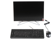Моноблок HP 22-df0061ur Black 1G1B8EA (AMD Ryzen 5 4500U 2.3 GHz/8192Mb/1000Gb + 256Gb SSD/AMD Radeon Graphics/Wi-Fi/Bluetooth/Cam/21.5/1920x1080/DOS)