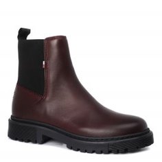Ботинки TOMMY JEANS EN0EN01098 бордовый