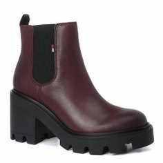 Ботинки TOMMY JEANS EN0EN01085 бордовый