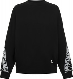 Свитшот женский adidas 3-Stripes Wording Crew, размер 50-52