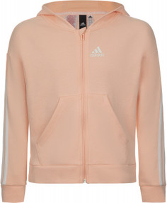 Толстовка для девочек adidas 3-Stripes, размер 164