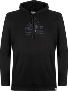 Худи мужская adidas Brilliant Basic, размер 56-58