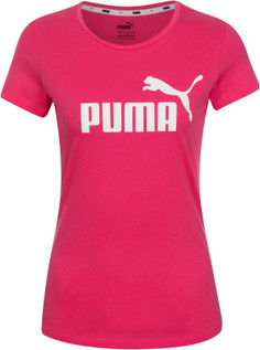 Футболка женская Puma Ess Logo Tee, размер 44-46