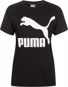 Футболка женская Puma Classics Logo Tee, размер 42-44