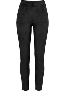 Брюки из искусственной замши Bonprix