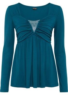 Лонгслив с аппликацией Bonprix