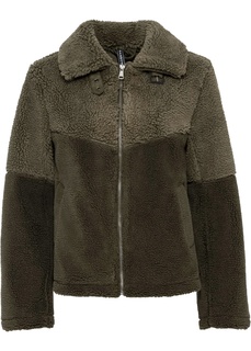 Куртка-косуха с плюшевым мехом Bonprix