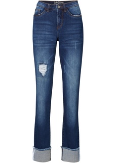 Джинсы стрейч Straight Bonprix