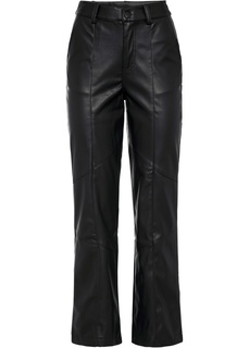 Брюки из искусственной кожи Bonprix